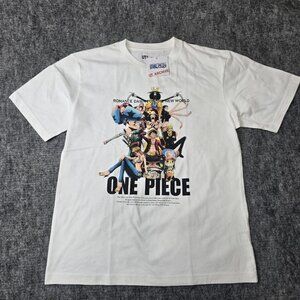 Uniqlo UT One Piece Crew Luffy Zoro Robin Chopper T Shirt